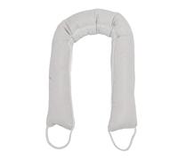 SIXRUN Fermaspifferi a Serpente per Porta Efficace Blocco del Rumore Blocca Spifferi Sotto la Porta per la Protezione della Casa Cotone Perlato Resistente Al e Tessuto Oxford (Beige)