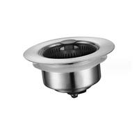 SIXRUN Filtro per Scarico in Acciaio Inox, Design Antiperdita | Drenaggio efficiente, installazione facile, vestibilità universale, acciaio inossidabile resistente, accessorio da igienico