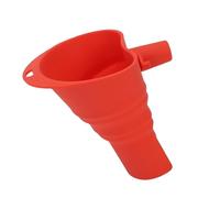 SIXRUN Frullino per Farina per Impastatrice, in Silicone Resistente Alle Alte Temperature, Facile da Versare con Grande Diametro, per Macchine per il Pane e Impastatrici Cottura (rosso)