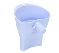 SIXRUN Frullino per Farina per Impastatrice, in Silicone Resistente Alle Alte Temperature, Facile da Versare con Grande Diametro, per Macchine per il Pane e Impastatrici Cottura (BLUE)