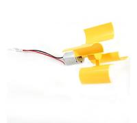 SIXRUN Generatore Eolico Verticale con Motore Micro CC, Turbina Eolica Compatta per Progetti Fai da Te, Ideale per Dimostrazioni Scolastiche e Apprendimento sulle Energie Rinnovabili