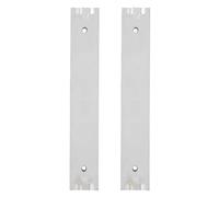 SIXRUN Guida di Scorrimento Liscia Durevole in Lega di Alluminio per Cassettiera Mini Guida di Scorrimento Liscia 2 Pezzi per Armadio (100 mm di lunghezza)