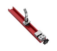 SIXRUN Guida per Circolare, Base di Taglio per con Binario di Guida in Lega di Alluminio, Larghezza Regolabile da 240 Mm da 0 a 300 Mm, a Doppio Blocco, per la Lavorazione del Legno, Taglio e