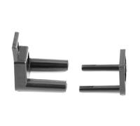 SIXRUN Guida per Porta in Plastica Premium Guida a Pavimento Resistente e Robusta a Rulli da Parete Facile Installazione Manutenzione della Porta del Fienile POM 1,97 * 1,57 *,18 Pollici