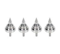 SIXRUN HiFi Diffusore Isolamento Spike, Acciaio Inossidabile 316 (M12) | Regolazione fine \'altezza regolabile, smorzamento delle vibrazioni per l\'amplificatore, stabilità del giradischi, piedini
