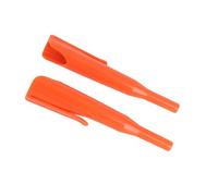 SIXRUN Il Carpenter a Matita Coperto Dall'accessorio Offre una Protezione Efficace per la Parte in Metallo 2PC per Il Rinnovamento della Casa (ORANGE)