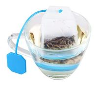 SIXRUN Infusore per Tè in Silicone, Filtro Riutilizzabile per Tisane e Spezie con Cordino for Tè Sfuso, Erbe Aromatiche e Infusi (Colore assortito)