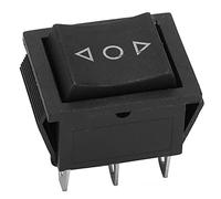 SIXRUN Interruttore a Bilanciere Momentaneo a 3 Posizioni, On Off On, 6 Pin, 16A 125V, 20A 250V, con Simboli Marcati per Indicazioni Precise, per Auto, Moto e barche.