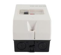 SIXRUN Interruttore di Protezione del Motore Interruttore Automatico Affidabile Impermeabile per Motori Elettrici 220V 380V con Materiale ABS IP55