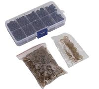 SIXRUN Kit Bulbo Oculare per Bambola da 240 Pezzi di Lunga Durata per Artigianato, Ideale per Amigurumi, Legame Genitore-figlio, Realizzato in Materiale di Resina Plastica, Migliora l'abilità