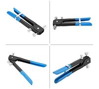 SIXRUN Kit di Strumenti per Inserimento Pistola per Dadi per Rivetti Rivettatrice Ergonomica Durevole per Rivetti per Riparazione Auto Kit di Rivettatura M3-M8 da 86 Pezzi