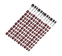 SIXRUN Kit di Tamburi Leviganti per Trapano a Colonna Lucida Efficacemente Legno e Metallo, Levigatrice a Tamburo Ideale per L'arte della Lavorazione dei Metalli, Levigatrici a Tamburo con Carta