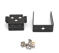 SIXRUN Kit Pan Tilt Staffa Servo in Lega di Alluminio con Supporto per Telecamera per Evitare gli Ostacoli del Robot