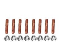 SIXRUN Kit Prigionieri M8 1.25 Kit Hardware Collettore di Scarico Resistente alle Alte Pressioni Lega