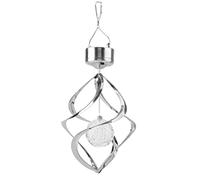 SIXRUN Lampada a LED Colorata Ad Energia Solare con Sensore di Luce per Campanelli Eolici per la Decorazione del Giardino di Casa, Girandola a a Risparmio Energetico per il Percorso del Cortile,