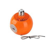 SIXRUN Lampada Riscaldante Regolabile Automaticamente per Pollame per Conigli Polli Anatre, Lampada Riscaldante per Coltivazione con Display LCD Digitale per Animali Domestici 150W