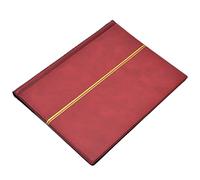 SIXRUN Libro per la Raccolta di Monete Design Tascabile Trasparente Durevole per la Protezione e la Conservazione delle Monete per Collezionisti di Tutte le età Tasca in PVC + Pelle PU 250 per la