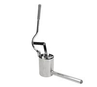 SIXRUN Maker di Noodle in Acciaio Inossidabile, Macchina da Pressa di Pasta Manuale per in Casa e Spaghetti a Spirale per gli Amanti del Noodle Fatto in Casa