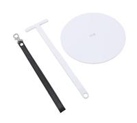 SIXRUN Manuale del Filo Manuale Premium con una Comoda Cintura di Gomma Sulla Strada per i Mestieri Portatili (WHITE)