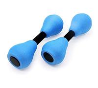 SIXRUN Manubri per Esercizi Acquatici, Coppia di Manubri per Acqua in Schiuma EVA 28,5 Cm, Regolabili Leggeri Impermeabili Facile Montaggio, Allenamento della Parte Superiore del Corpo per Piscina Spa