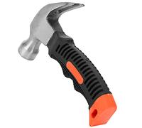 SIXRUN Mini Martello da Carpentiere Preciso, Manico Ergonomico Portatile Trattato Termicamente, per Martellare Strumenti di Chiodatura, Acciaio 45#, per gli Appassionati del Fai da Te