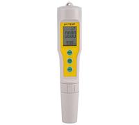 SIXRUN Misuratore di PH Digitale LCD, Tester di qualità Dell'Acqua Penna Tester PH Analizzatore Acqua con Ampio LCD Chiaro 2-in-1 per Acquario Piscina Vino