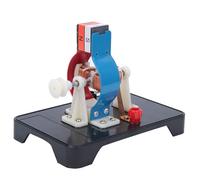 SIXRUN Modello di Mini Motore Elettrico, Piccolo Leggero con Design Rimovibile per Progetti Scientifici per Bambini Apprendimento Meccanico Fisico (piccolo motore elettrico)