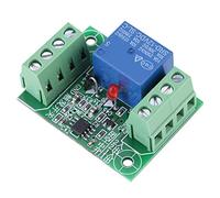 SIXRUN Modulo di Controllo relè Bistabile DC 12V con Interruttore a Grilletto per Sistemi di Automazione, Design a Canale Singolo, Cablaggio Semplice