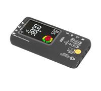 SIXRUN Multimetro Digitale con Display LCD a Colori | Riconoscimento automatico, misurazione della temperatura a infrarossi, test di resistenza e continuità