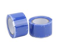 SIXRUN Nastro Isolante Autoadesivo in Silicone Impermeabile per Riparazione Tubi 2 Pezzi 1,5 M Lunghezza 2,5 Cm Larghezza (BLUE)