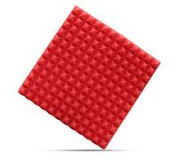 SIXRUN Pannelli Piramidali in Schiuma Acustica Ideali per il Trattamento del Suono Localizzato Sulle Pareti con un Bell'aspetto, Smorzamento del Suono per Casa, Ufficio, Sale KTV, 12 Pezzi 30 * 30 *