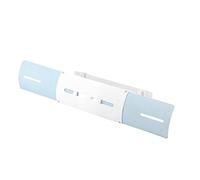 SIXRUN Parabrezza Retrattile Grigio Regolabile, Aria Condizionata, Deflettore Antivento per un Comodo Controllo della Temperatura Ambiente, Impedisce L'aria Diretta per il Soggiorno di Casa (BLUE)