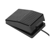 SIXRUN Pedale a Pulsante USB Pedale Singolo a Pulsante USB a con Cavo da 2m per Computer Gaming Trascrizione Controllo Multimediale