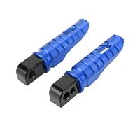 SIXRUN Pedane Passeggero Posteriori per Moto, Lega di Alluminio CNC, Pedane Durevoli per GSX250R 2018-2022, Ricambio Perfetto per i Ciclisti (BLUE)