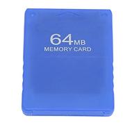 SIXRUN Per la Scheda di Memoria da 64 MB, la Scheda di Memoria Per Giochi Ad Alta velocità ABS Supporta Tutti i Modelli e FMCB1.966 (BLUE)