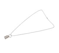 SIXRUN Piccolo Supporto Portatile per Contenitore per Polvere in Metallo per Campeggio da Pesca da Viaggio, Custodia in Lega Mini Ti (1,4x1,8 cm/0,55x0,71 pollici Tipo 2)