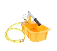 SIXRUN Pompa Manuale per Test di Pressione Dell'acqua, Connettore Filettato Standard G0.5 con Tubo Ad Alta Pressione per Tester Perdite Tubazioni Riscaldamento Idrico