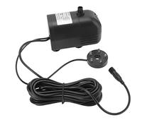 SIXRUN Pompa per Fontana Solare Pompa Sommergibile a Risparmio Energetico con Luce per Giardino DC 6V-24V, per Fontane e Paesaggi