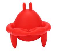 SIXRUN Porta Talee in Silicone Rosso per Piante, 5 Pezzi Supporto Crescita per Propagazione, per Steli Germogli e Trapianti