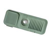SIXRUN Protezione per Lavello in Silicone Assorbimento D'acqua Efficiente per un Ambiente di Pulito per la Sicurezza della Famiglia Ed Ecologico (verde scuro)