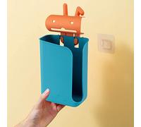 SIXRUN Punch Free Wall Mounted Storage Box for Kitchen and Bathroom Space