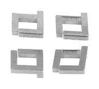 SIXRUN Puzzle Giocattolo in Metallo Premium in Lega di Zinco 3D Sblocca Puzzle Ad Incastro per Fan e Pensatori di Rompicapo