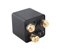 SIXRUN Relè di Avvio Automatico Bobina in Ottone a 5 Pin 250A per Impieghi Gravosi Normalmente Aperta per Tosaerba DC 12V Adatto per Trattori da Giardino Acciaio Inossidabile