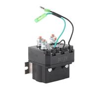 SIXRUN Relè Solenoide Contattore Verricello, Sostituzione Contattore Elettrico Hardware Resistente per Verricelli ATV UTV da 1500 a 5000 Libbre, Controlla la Direzione dell'alimentazione, Connessione