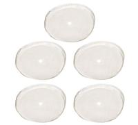 SIXRUN Rete Filtrante per caffè Riutilizzabile in Acciaio Inossidabile per Caffettiera Francese - Set da 5 Pezzi, Filtro Ultrafine da 80 Maglie, per la Casa e le Caffetterie, Diametro 3,3 Pollici,