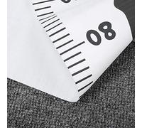 SIXRUN Righello per Misurare L'altezza del Bambino in Legno Righello per L'altezza da Appendere Alla Parete con Motivo a Cartoni Animati per la Decorazione Domestica per Bambini e Adulti Legno e (B)