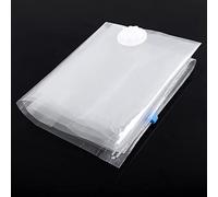 SIXRUN Sacchetti Portaoggetti Compressi Sotto Vuoto, Efficienti per Vestiti, Coperte, Cuscini, Grande Organizer Salvaspazio per la Casa, per Viaggi a Casa, Confezione da 6 (60 * 80)