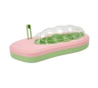 SIXRUN Scatola per L'osservazione del Baco da Seta, Design Educativo Bionico, Secchio per L'allevamento per Bambini Che Imparano gli Insetti, 4,7 X 11,4 X 3,1 Pollici (PINK)