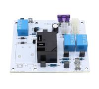 SIXRUN Scheda di Circuito per Condizionatore d'Aria per, Bobina relè a 8 Pin 10 AMP 110 V/120 V CA, con Base per Presa, Indicatore LED, DPDT 2NO 2NC MY2NJ