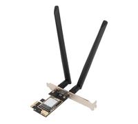 SIXRUN Scheda di Rete Wireless Tri Band MT7925 5400Mbps, Adattatore PCIEx1, per PC Desktop